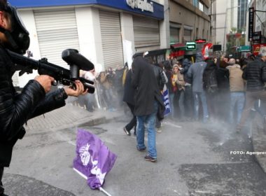 Proteste violente la Istanbul