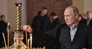 Putin la slujba de Crăciun