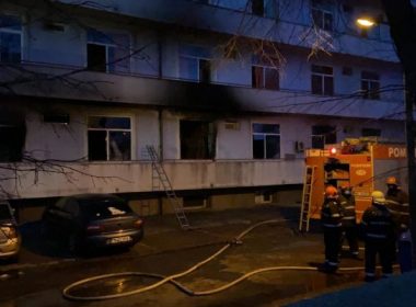 O nouă victimă a incendiului de la Matei Balş