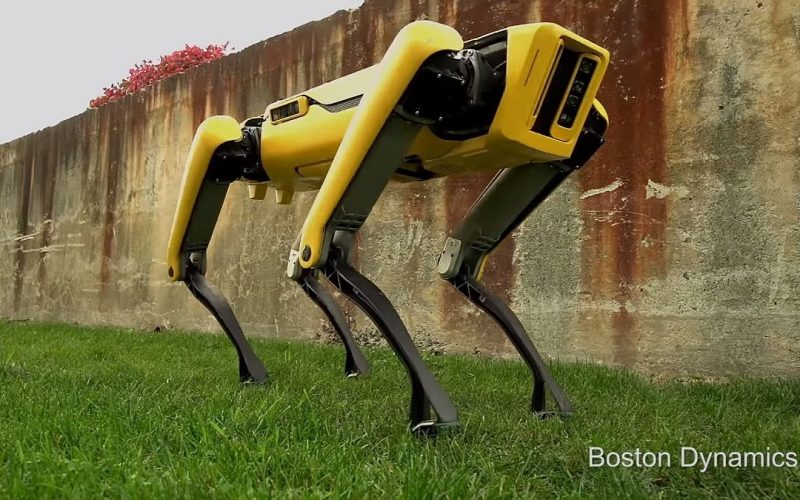 Producătorul câinelui-robot Spot, deranjat de un proiect în cadrul căruia patrupedul distruge o galerie de artă
