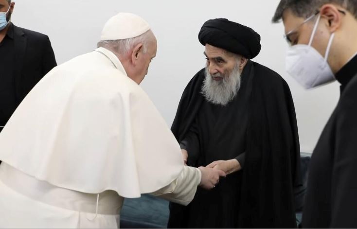Irak declară 6 Martie zi de toleranţă după întrevederea dintre Papea Francisc şi marele ayatollah Al-Sistani