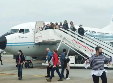 Sosirea unei aeronave TAROM cu turişti români a fost subiect de „breaking news” în Kenya