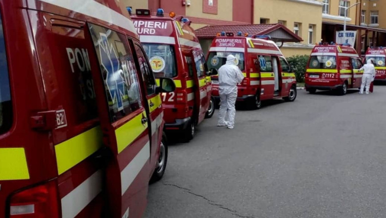 SMURD Bucureşti nu mai face faţă numărului mare de pacienţi infectaţi. 10 echipaje din ţară se vor alătura colegilor din Capitală