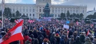 Proteste la Viena împotriva restricţiilor