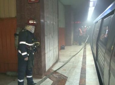 Nou incendiu la metrou