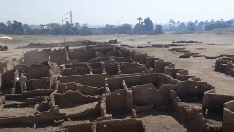 „Un Pompei egiptean”, descoperit în apropiere de Luxor