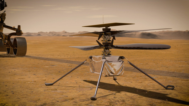 Zborul mini-elicopterului Ingenuity, ataşat roverului Perseverance, ar putea avea loc luni