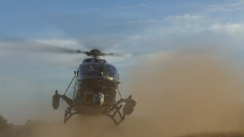Aterizare de ugenţă cu elicopterul