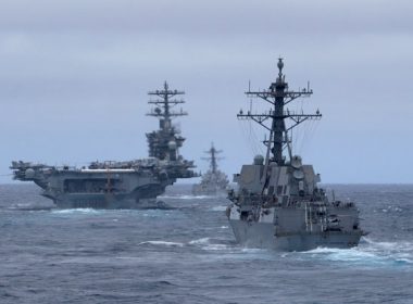 Marina SUA anunţă că grupul portavionului USS Theodore Roosevelt a intrat în Marea Chinei de Sud