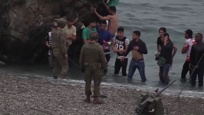 Criză umanitară în Ceuta