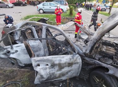 Afacerist mort după ce limuzina sa a explodat