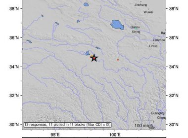 Cutremur în China cu magnitudine 7.3 pe scara Richter