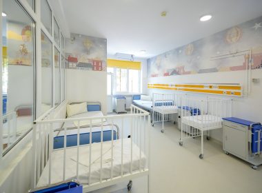 Secţie de pediatrie renovată din donaţii