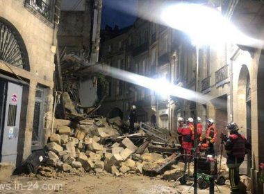 Două clădiri s-au părbuşit în Bordeaux: trei răniţi