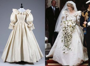 Expoziţie cu rochia de mireasă a prinţesei Diana