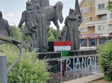 Statuie vandalizată în Sfântu Gheorghe