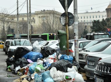 Alba Iulia, la un pas de stare de alertă. Mormane de gunoaie zac pe străzi, neridicate de câteva zile