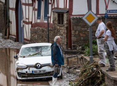 Armata germană intervine pentru salvarea sinistraţilor în zonele afectate de ploile masive