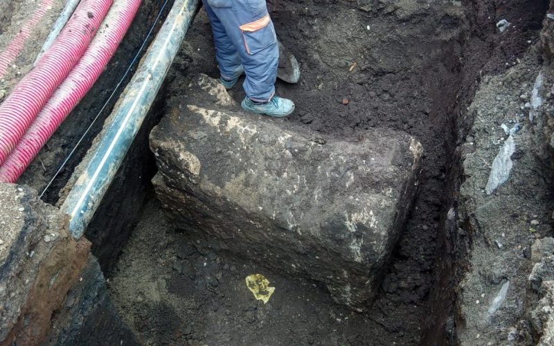 Sarcofag descoperit la Cluj Napoca