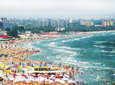Cea mai aglomerată plajă de pe litoral