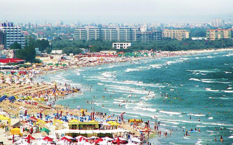 Cea mai aglomerată plajă de pe litoral