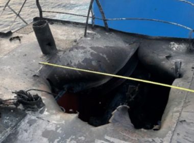 Petrolierul Mercer Street a fost atacat cu o dronă-kamikaze iraniană, care a făcut o gaură de 2 metri în cabina pilotului
