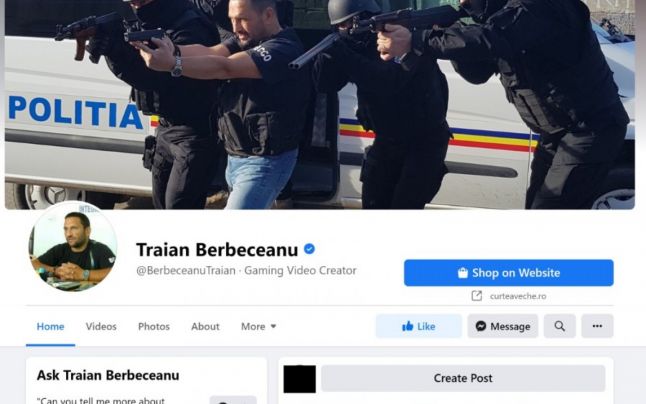 Traian Berbeceanu dă în judecată Facebook, după ce pagina oficială i-a fost capturată de hackeri