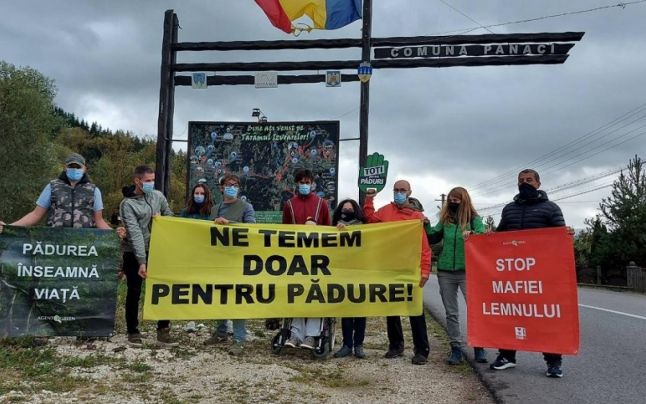 Protest al activiştilor de mediu la Suceava, unde un activist şi doi jurnalişti au fost bătuţi. Participanţii solicită MAI să trateze cazul cu „maximă seriozitate”