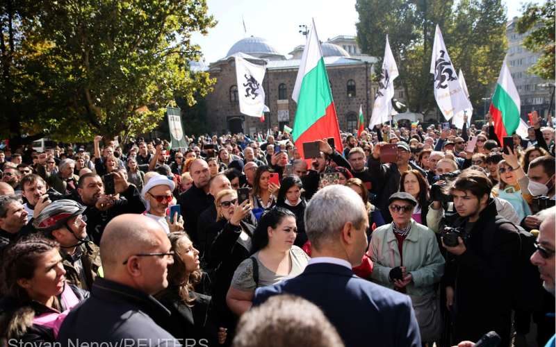 Noi proteste în Bulgaria, împotriva regulilor anti-Covid