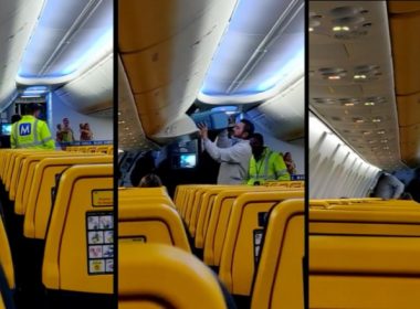 Bărbat dat jos din avion la Cluj, pentru că a refuzat să poarte mască. Pasagerii au aplaudat