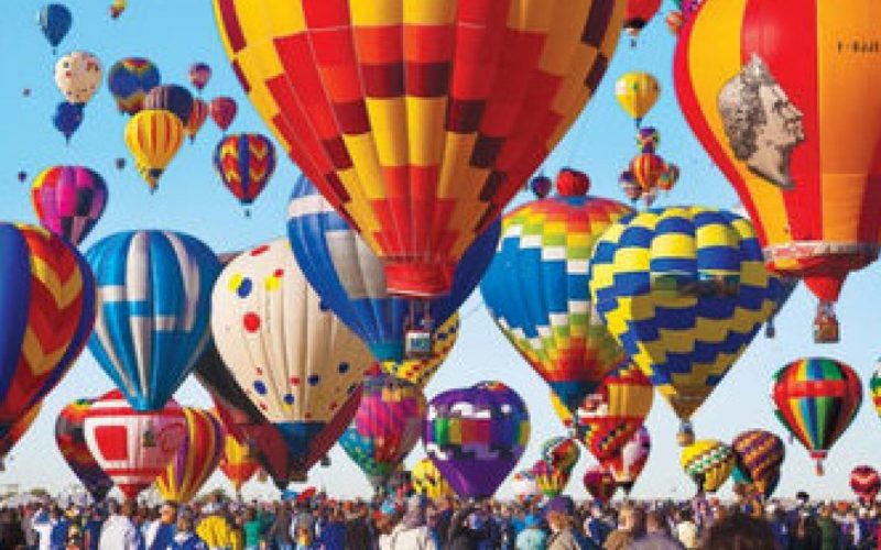 Festivalul baloanelor în New Mexico
