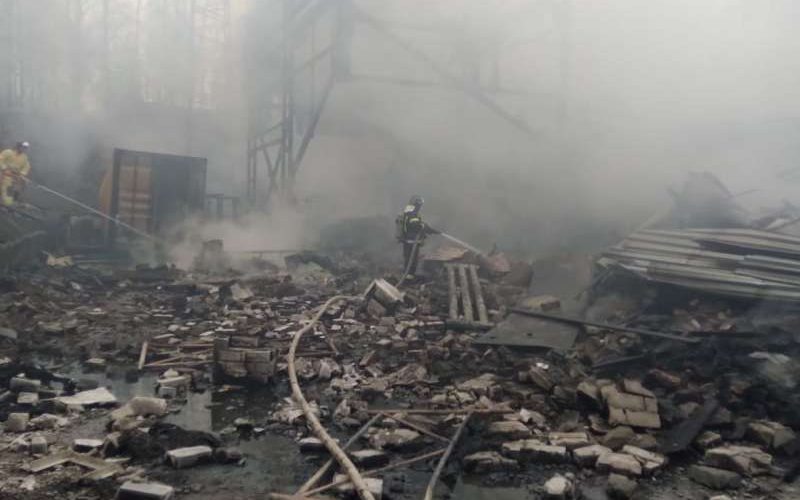 Şapte morţi şi nouă oameni daţi dispăruţi în Rusia, în urma unui incendiu la o fabrică de praf de puşcă