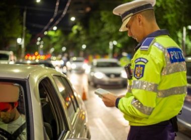 Control al Poliţiei Rutiere în Capitală: în 8 din 10 infracţiuni a fost vorba despre conducere sub influenţa drogurilor