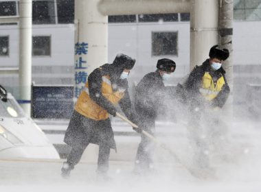 Furtunile de zăpadă au provocat haos în China