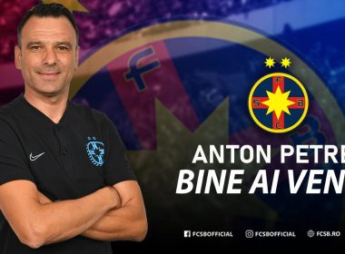 FCSB anunţă oficial instalarea lui Anton Petrea în funcţia de antrenor principal
