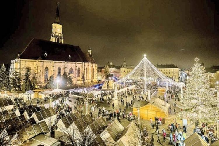 S-a deschis târgul de Crăciun din Cluj-Napoca
