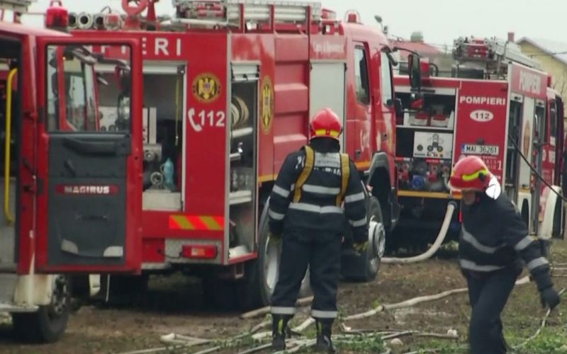 Incendiu la o spălătorie de haine din Bragadiru; nu sunt victime