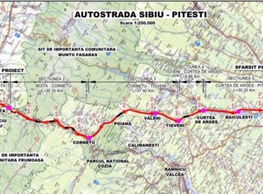 Autostrada Sibiu-Piteşti: A fost desemnat constructorul pentru cei 31 de kilometri. Când ar trebui să fie gata