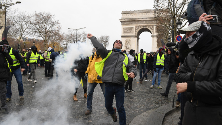 Al 24-lea weekend de proteste în Franţa