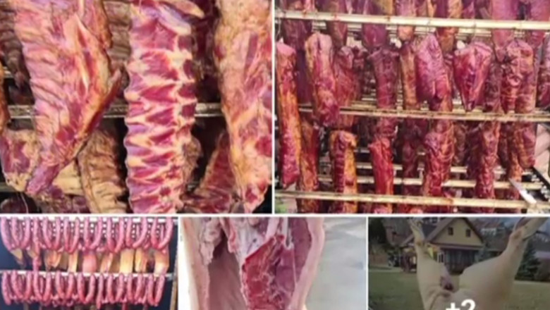 Falşi producători de produse tradiţionale: ANSVA a descoperit o carmangerie ilegală care procesa tone de carne în condiţii mizere