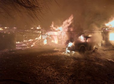 Incendiu la Cantonul Silvic Voitinel; o femeie a suferit arsuri la mâini