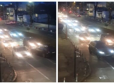Un şofer a mers pe contrasens pe bulevardul Mamaia din Constanţa şi a blocat circulaţia chiar în faţa Poliţiei