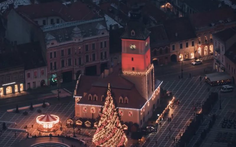 Un oraş din România, în videoclipul ABBA