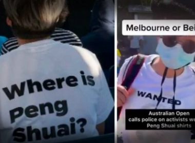 Scandal în Australia, după ce mai multor fani li s-a interzis accesul la Melbourne Park cu mesaje de susţinere pentru Shuai Peng