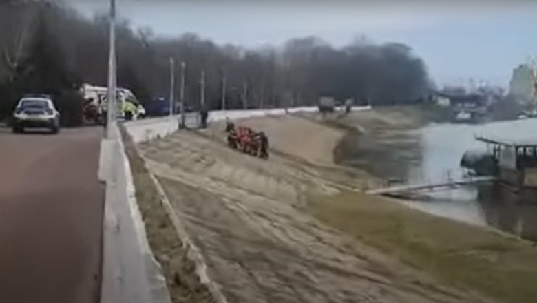 Sinucidere în grup la Călăraşi: un bărbat şi două femei s-au aruncat în Dunăre