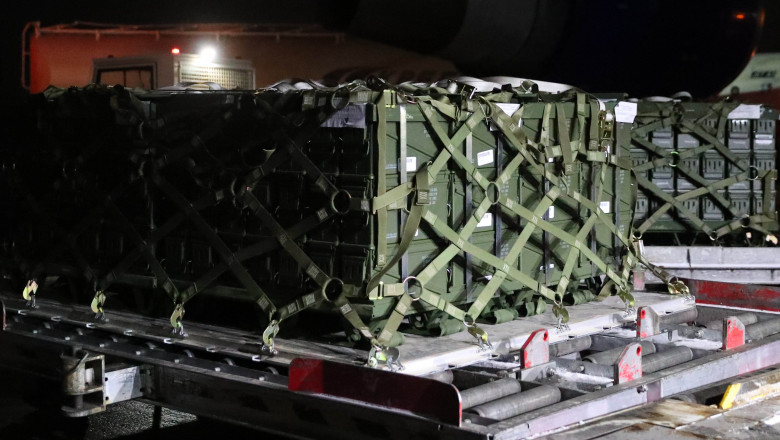 Ambasada SUA la Kiev: 90 de tone de „ajutor letal” din Statele Unite au aterizat azi-noapte în Ucraina