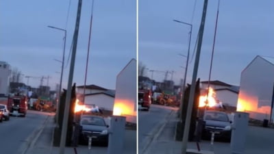 Pericol de explozie lângă Bucureşti