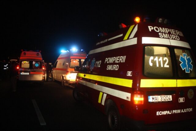 Patru persoane rănite, dintre care una în comă, în urma unui accident pe E85, la Goleşti