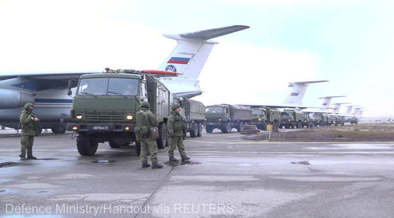 Forţele militare conduse de Rusia au început retragerea din Kazahstan