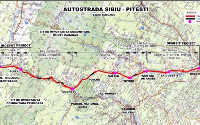 Contestaţie la licitaţia A1 Sibiu-Piteşti Secţiunea 3: Practic, ni se arată de ce nu vom circula pe toată autostrada mai devreme de 10 ani